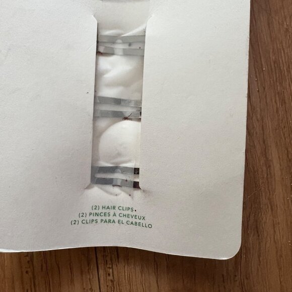 Aerie Soft Fleece Top Bendable Snap Hair Clips 3 Pack NWT One Size - Picture 4 of 4